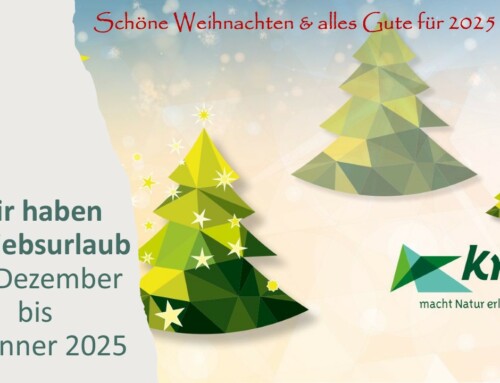 Betriebsurlaub: 23. Dezember bis 06. Jänner 2025